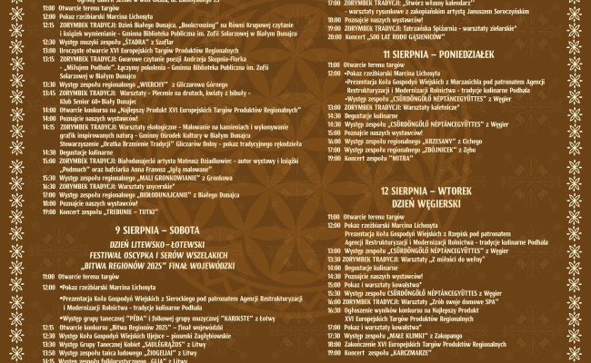 Zdjęcie artykułu pod tytułem PROGRAM XVI...